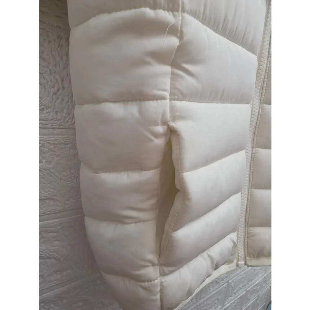 Nwt Ozark Trail Girls Everyday Puffer Ivory Jacket